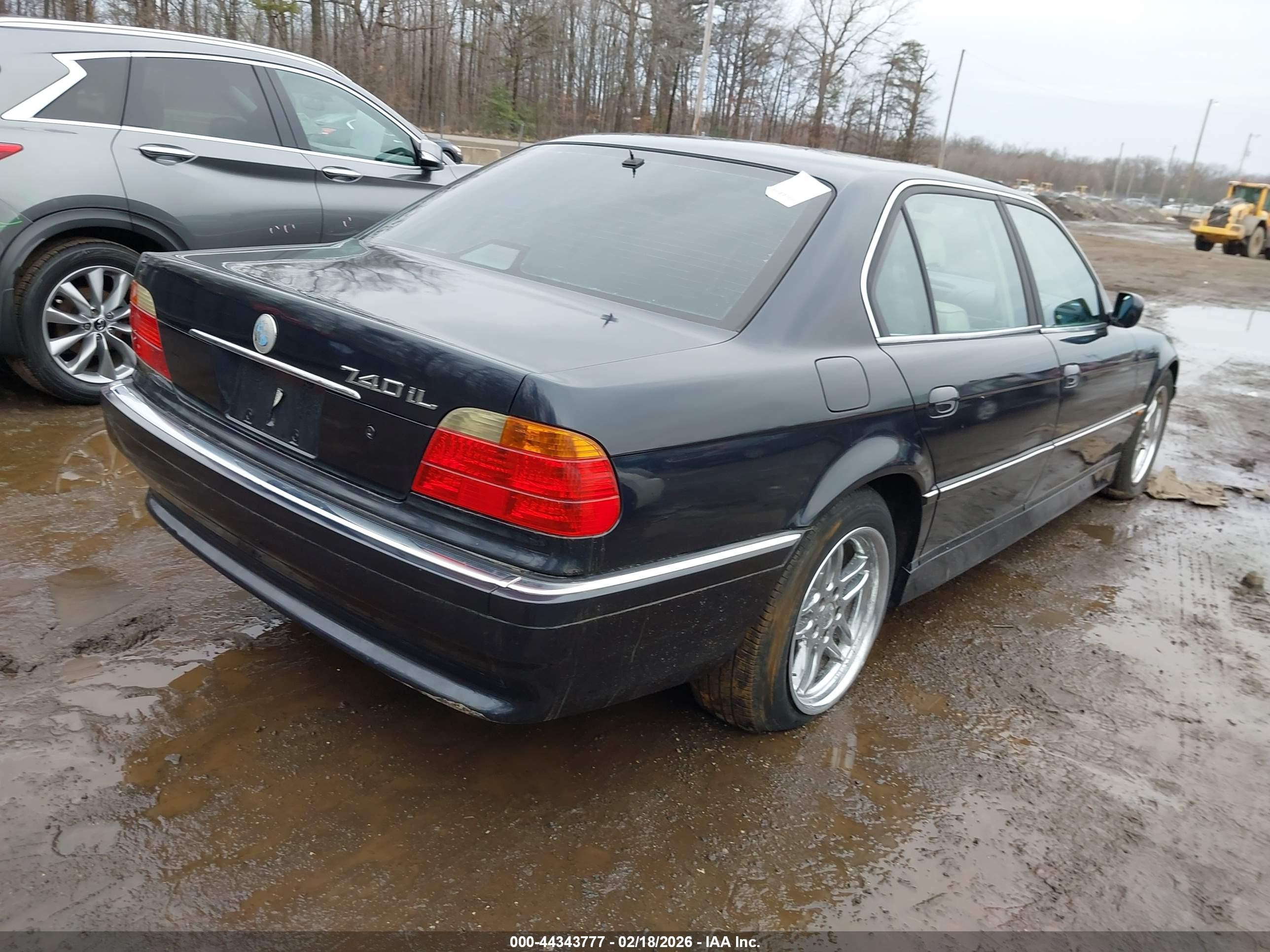 2000 Bmw 740il   Blue vin: WBAGH8345YDP11134