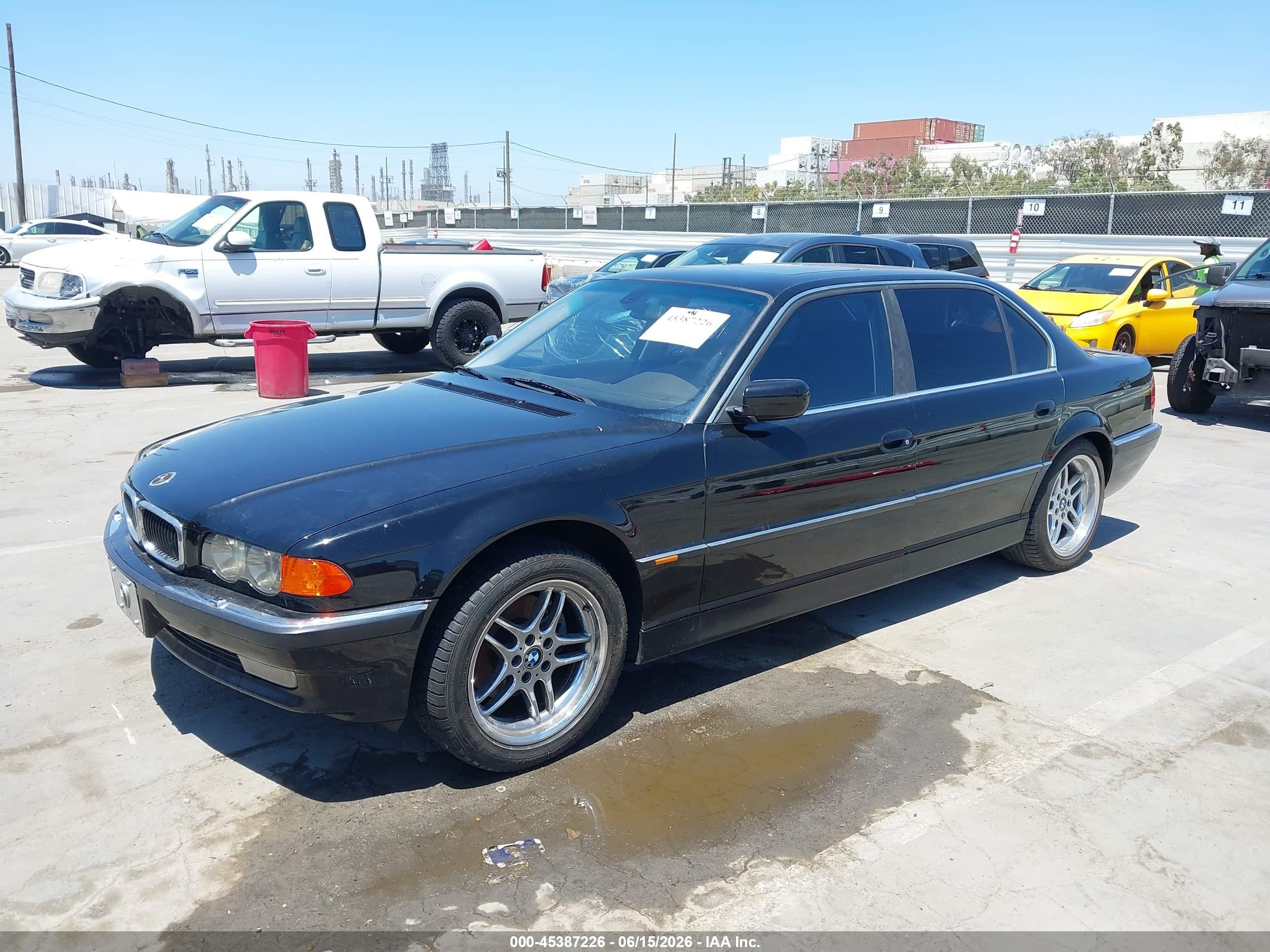 2000 Bmw 740il   Black vin: WBAGH8346YDP13751