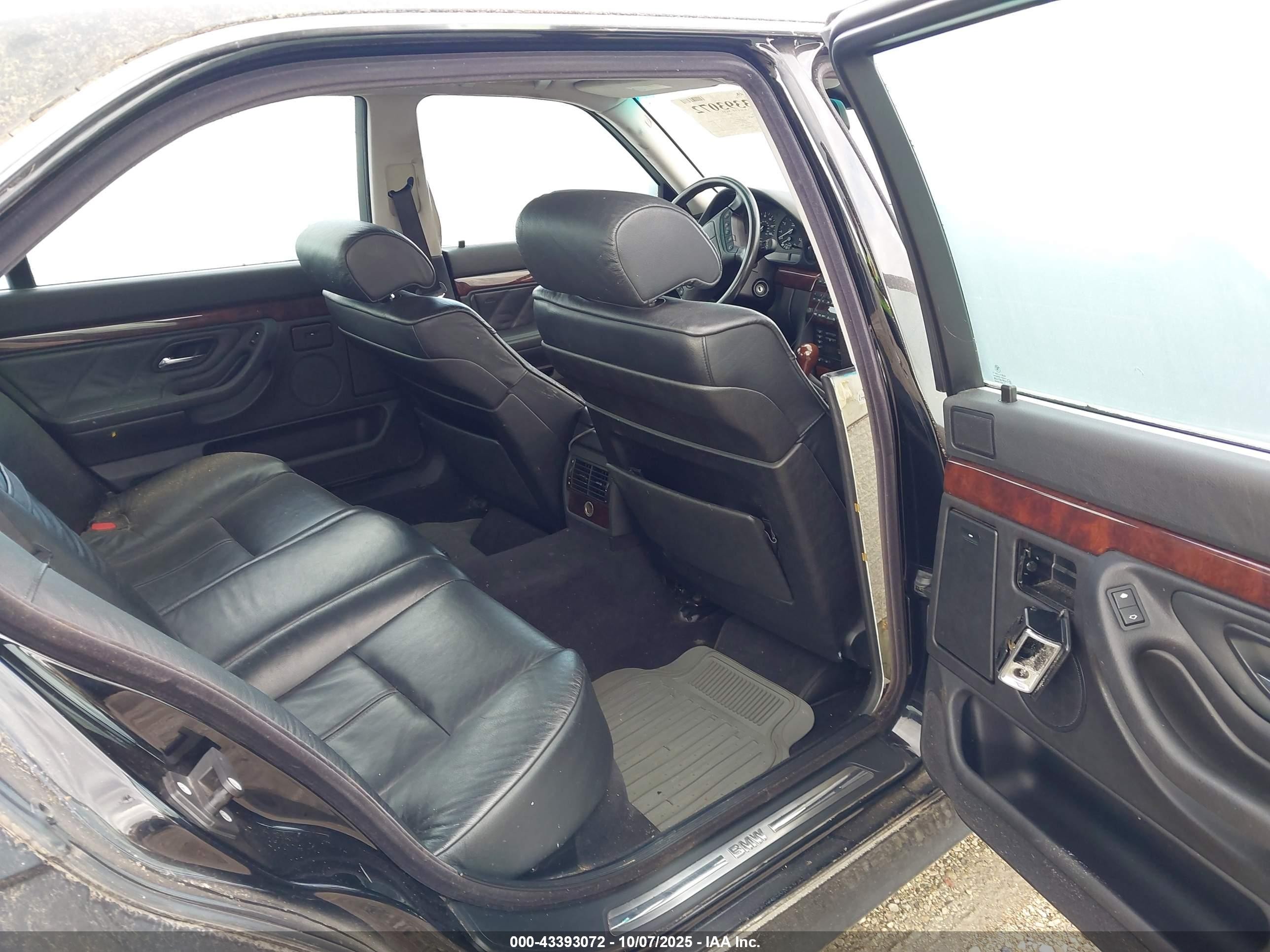 2001 Bmw 740il   Black vin: WBAGH83471DP23758