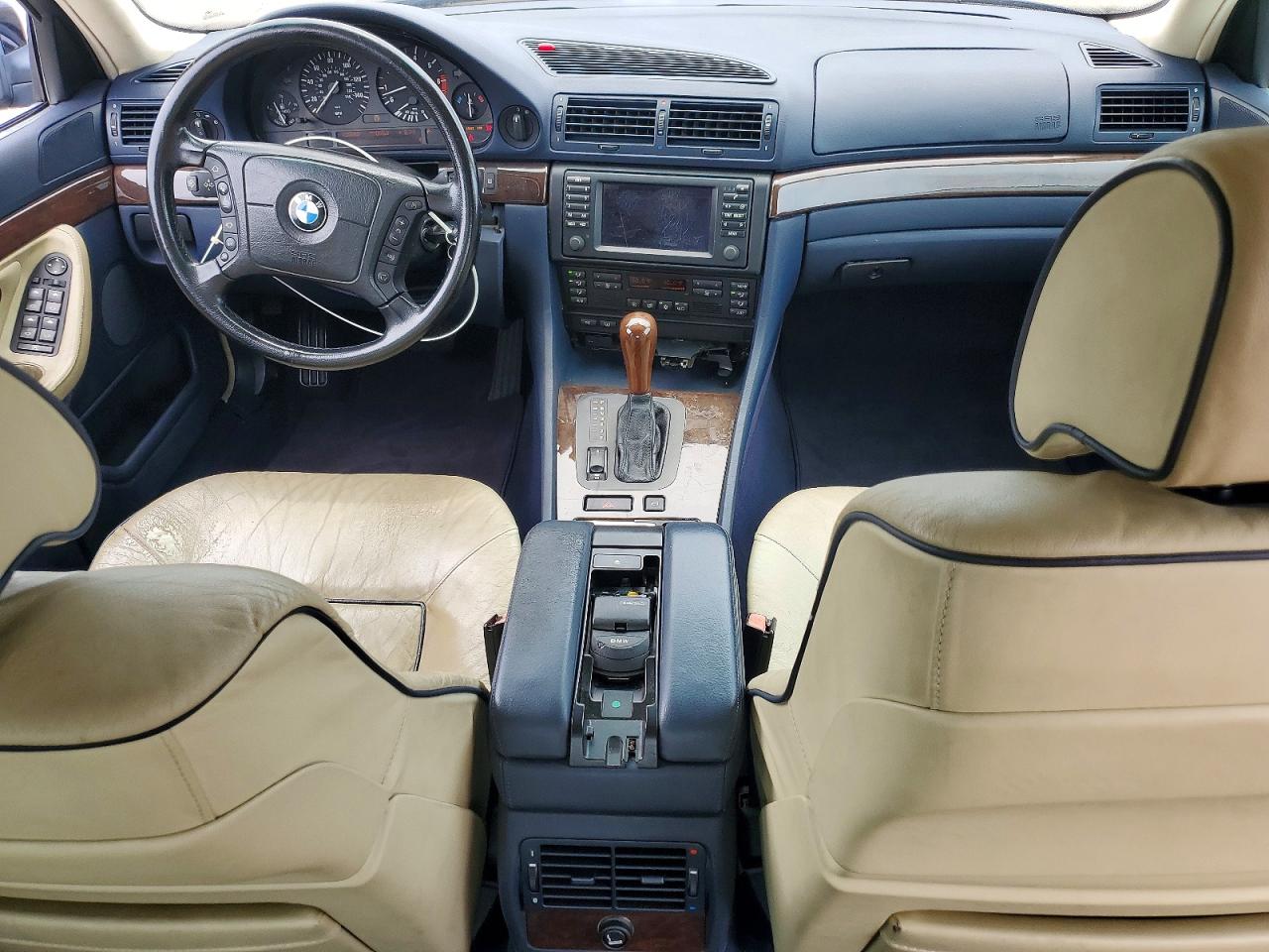 2001 Bmw 740 Il Blue vin: WBAGH83471DP25350