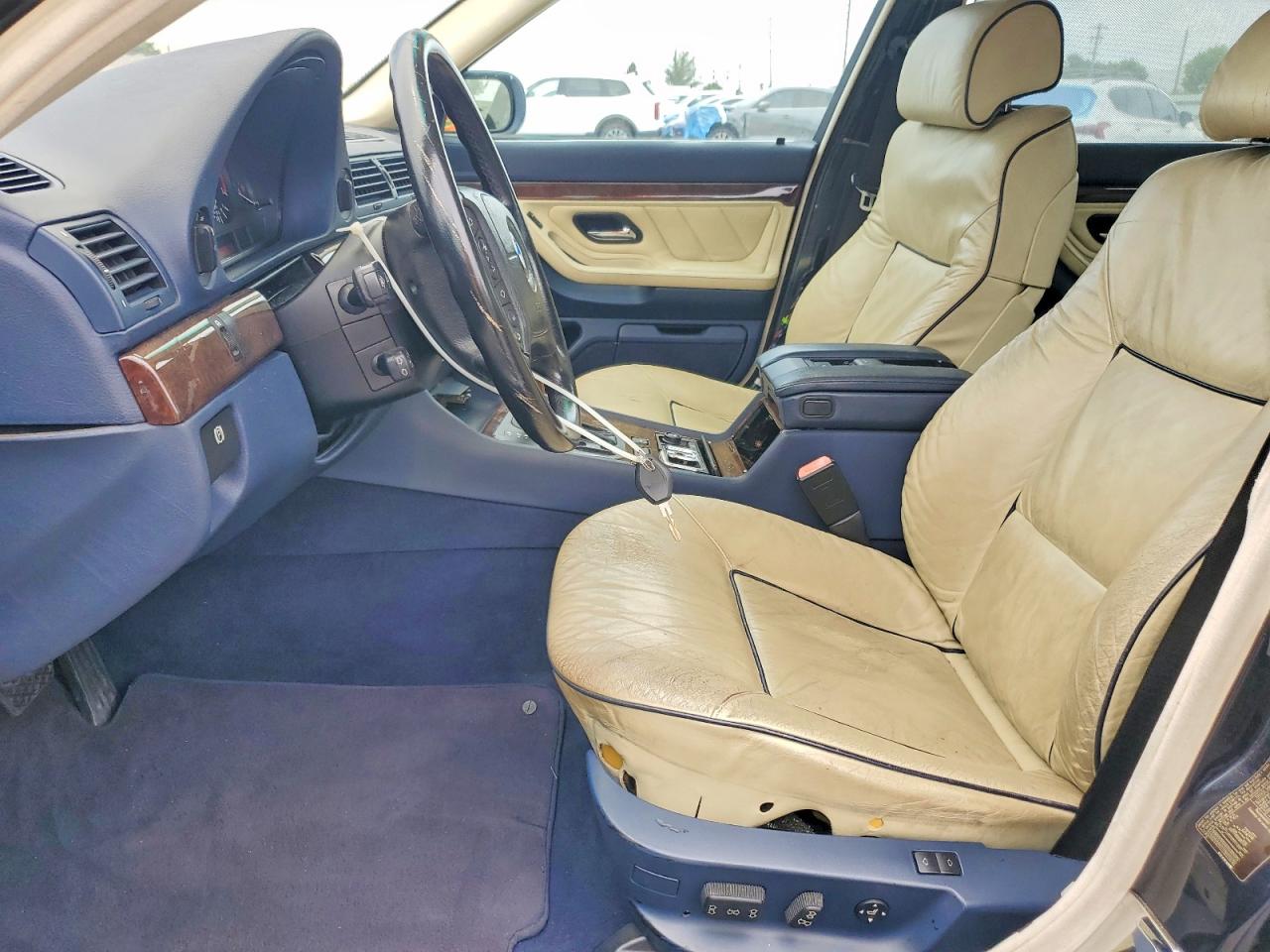 2001 Bmw 740 Il Blue vin: WBAGH83471DP25350