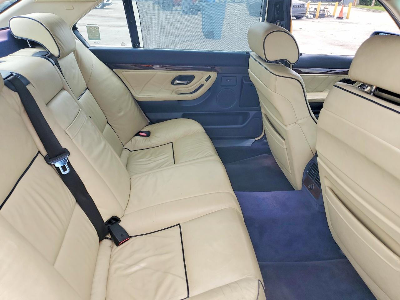 2001 Bmw 740 Il Blue vin: WBAGH83471DP25350