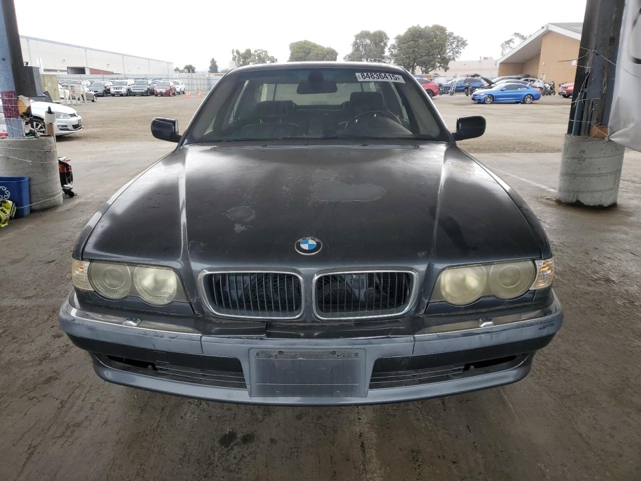 2001 Bmw 740 Il Gray vin: WBAGH83471DP29611