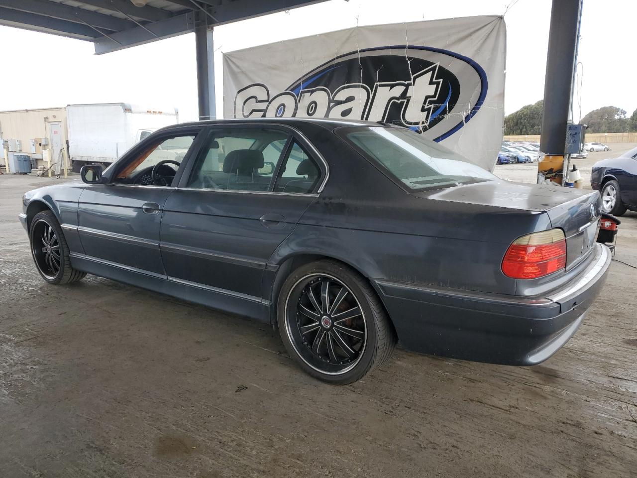 2001 Bmw 740 Il Gray vin: WBAGH83471DP29611