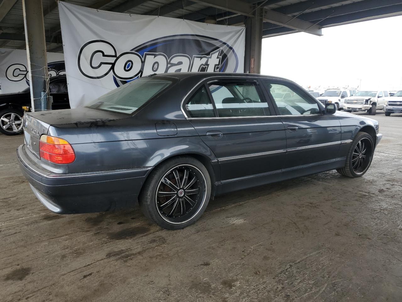 2001 Bmw 740 Il Gray vin: WBAGH83471DP29611
