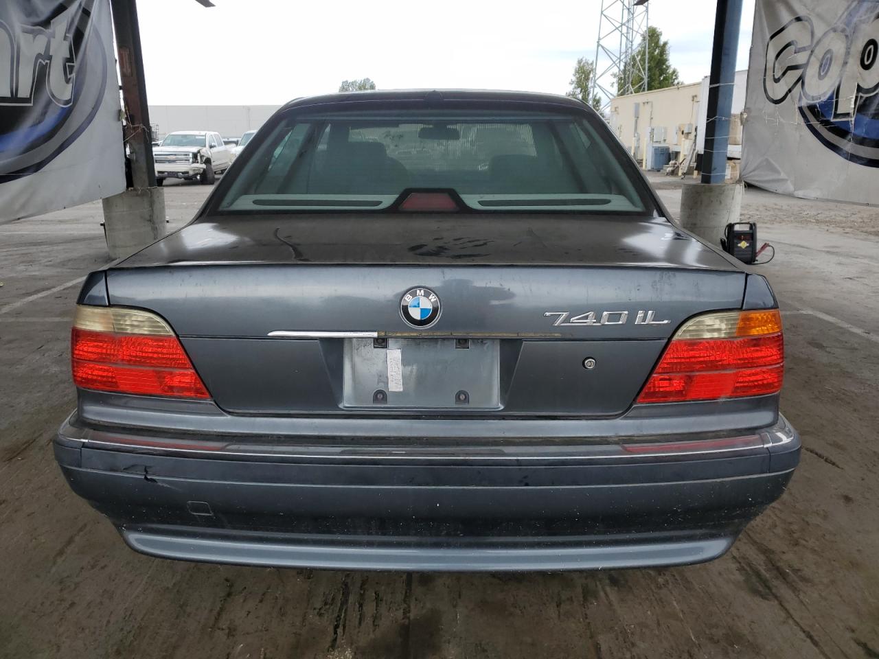 2001 Bmw 740 Il Gray vin: WBAGH83471DP29611