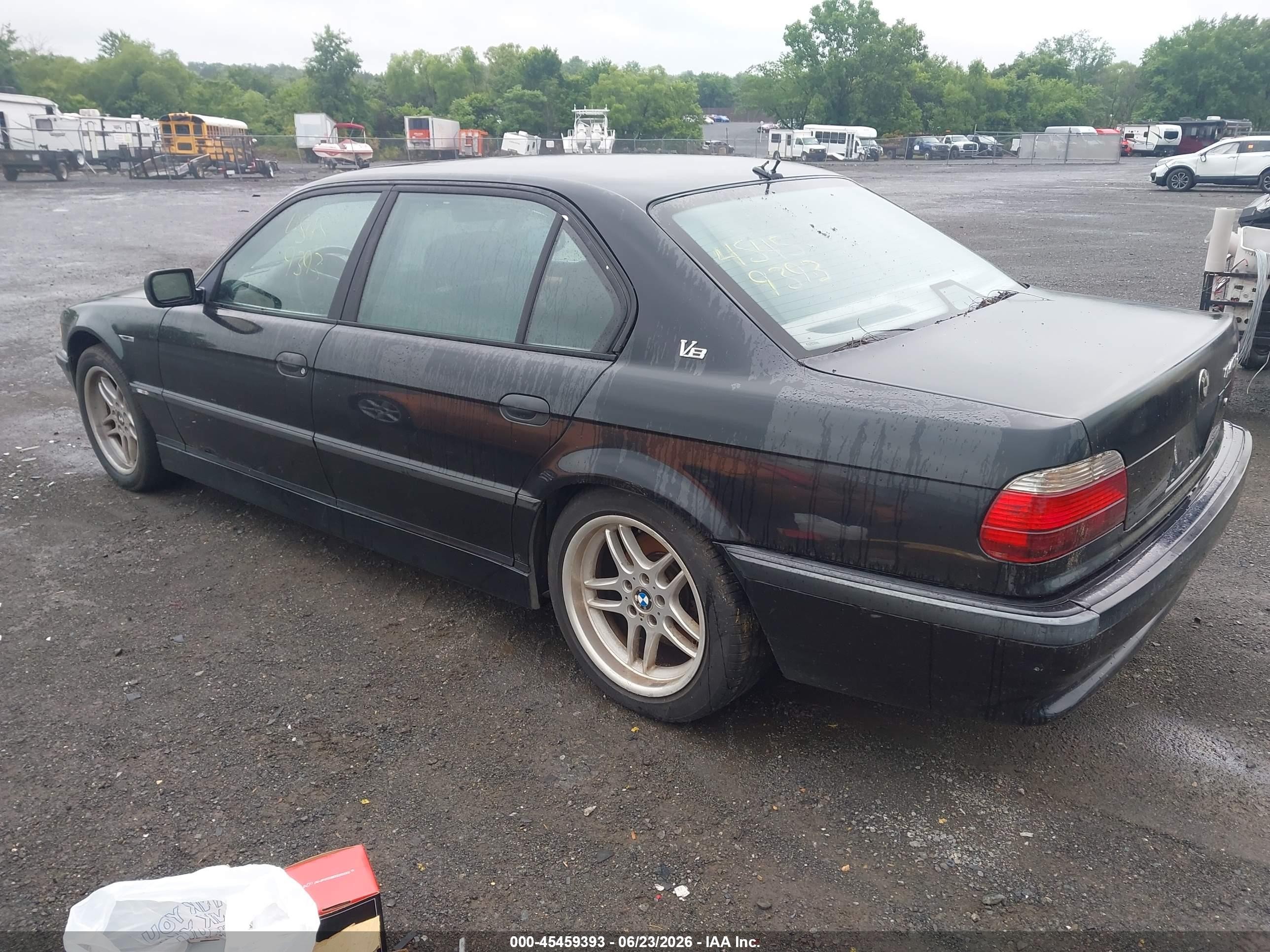 2001 Bmw 740il   Black vin: WBAGH83471DP32394