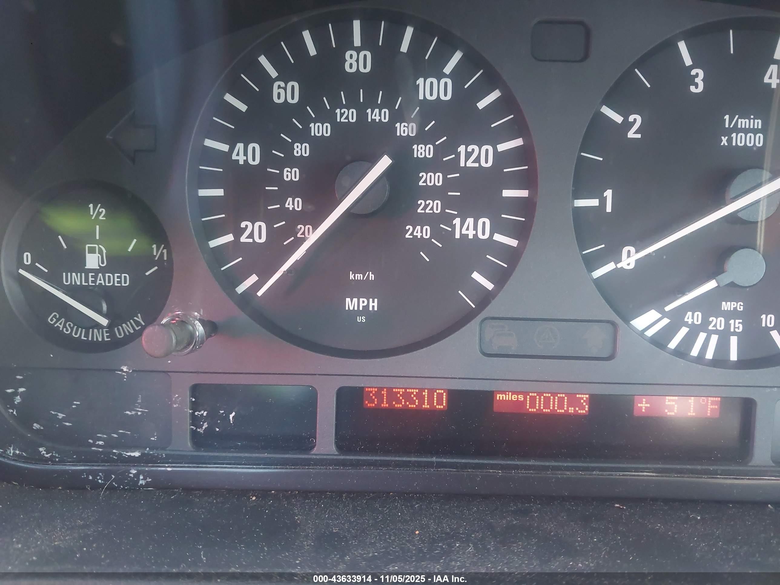2001 Bmw 740il   Gray vin: WBAGH83481DP20223