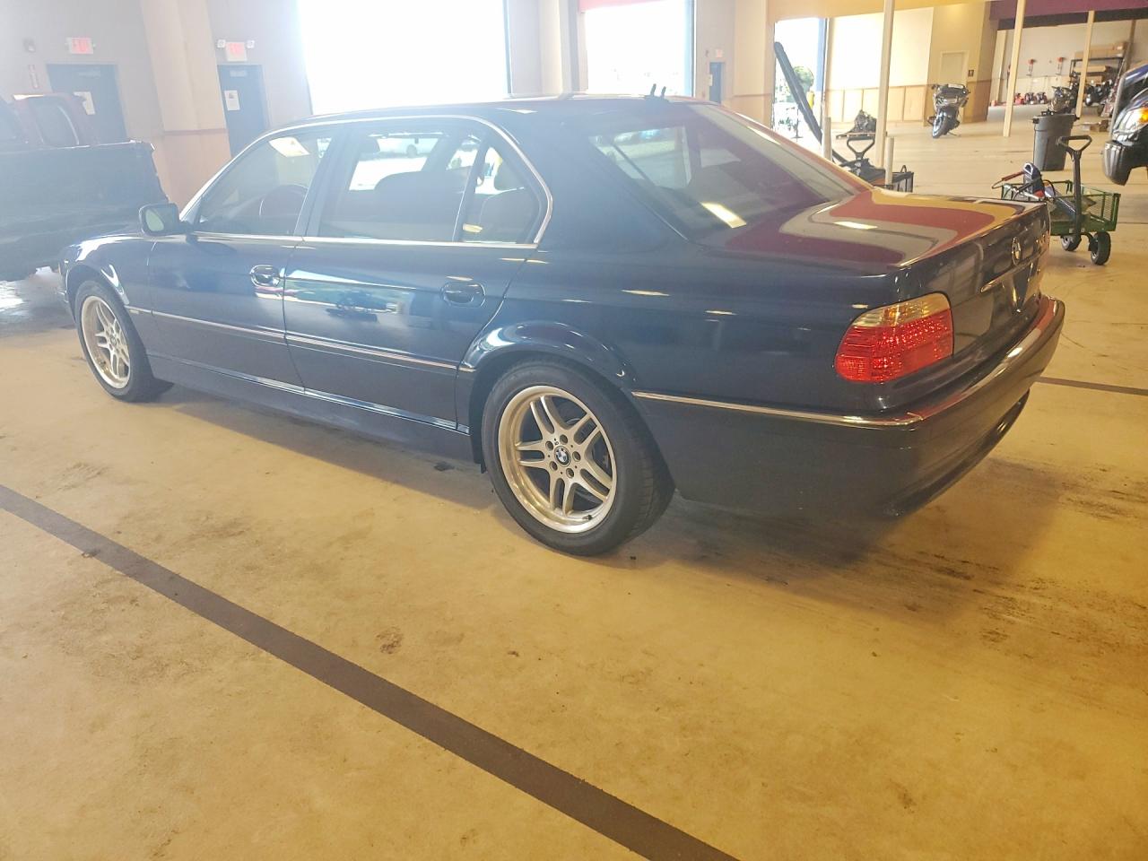 2001 Bmw 740 Il Blue vin: WBAGH83481DP25938