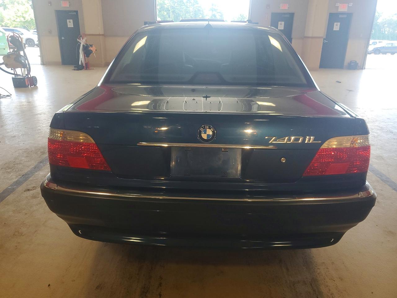 2001 Bmw 740 Il Blue vin: WBAGH83481DP25938