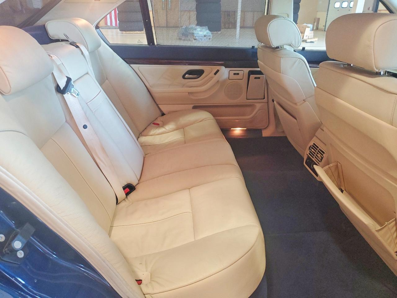 2001 Bmw 740 Il Blue vin: WBAGH83481DP25938