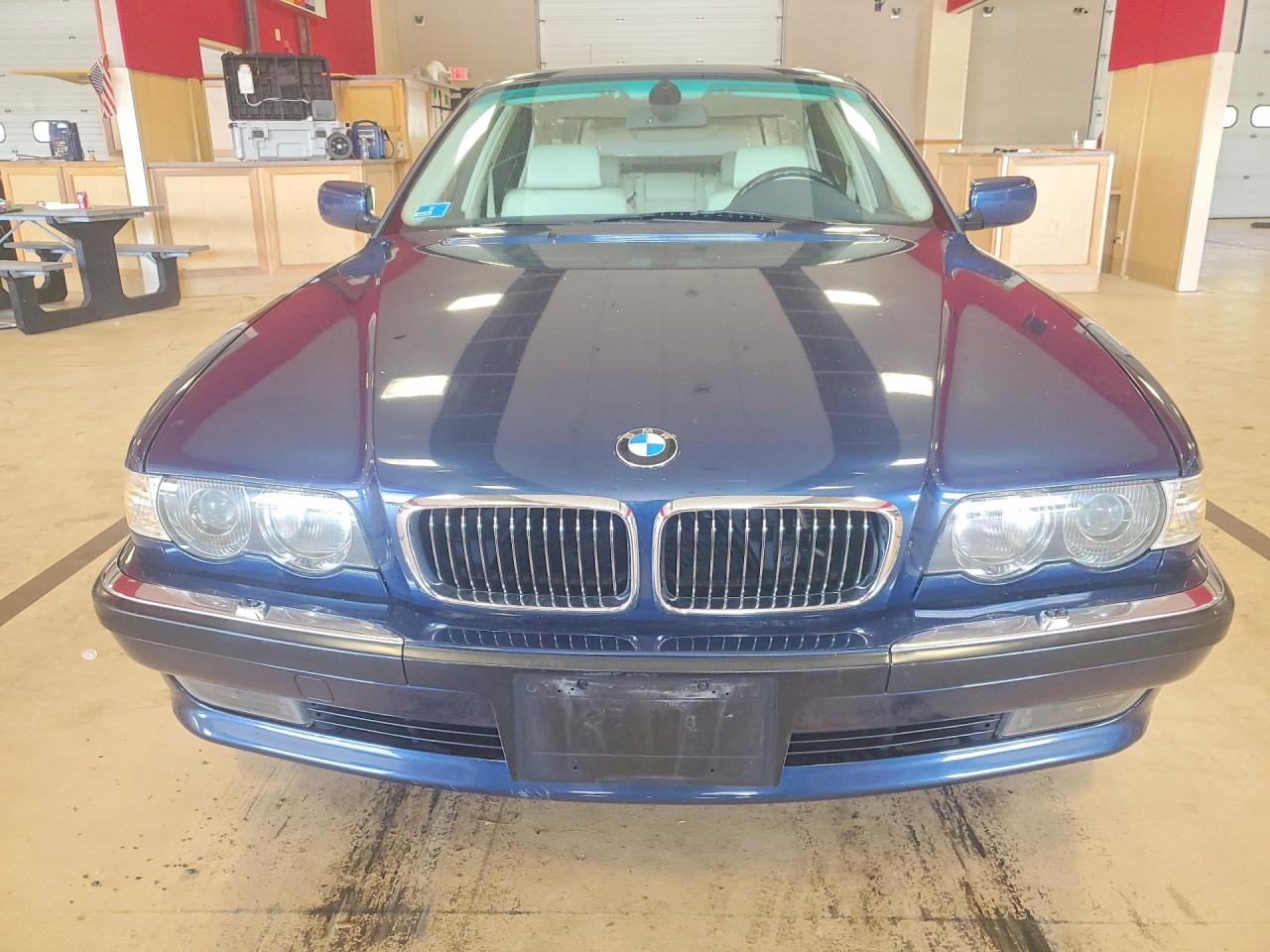 2001 Bmw 740 Il Blue vin: WBAGH83481DP25938