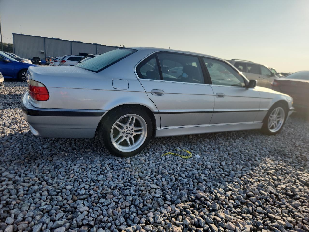 2001 Bmw 740 Il   Silver vin: WBAGH83481DP33473