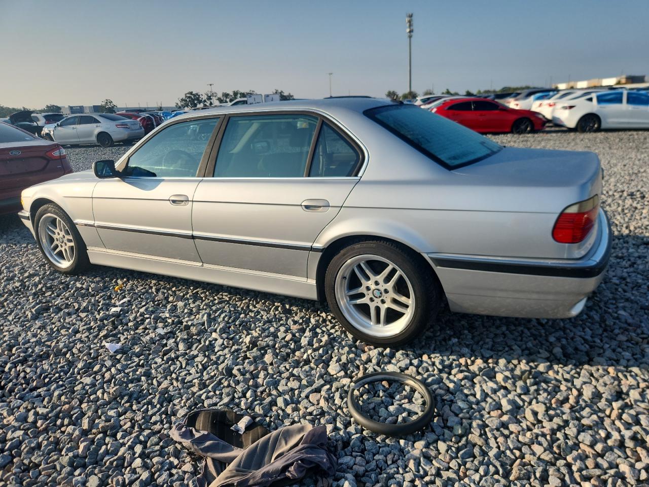 2001 Bmw 740 Il   Silver vin: WBAGH83481DP33473