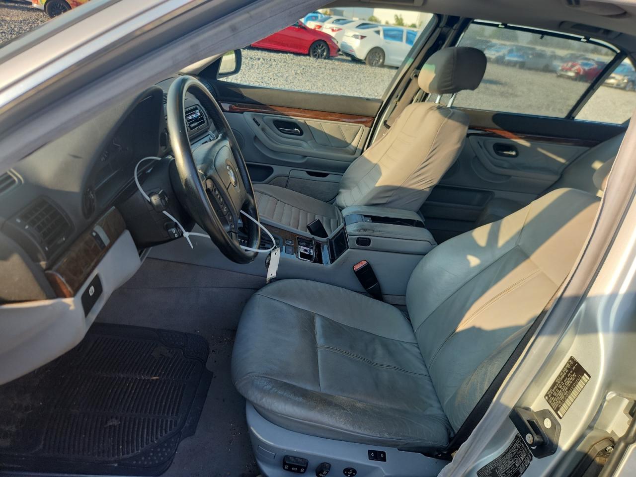 2001 Bmw 740 Il   Silver vin: WBAGH83481DP33473