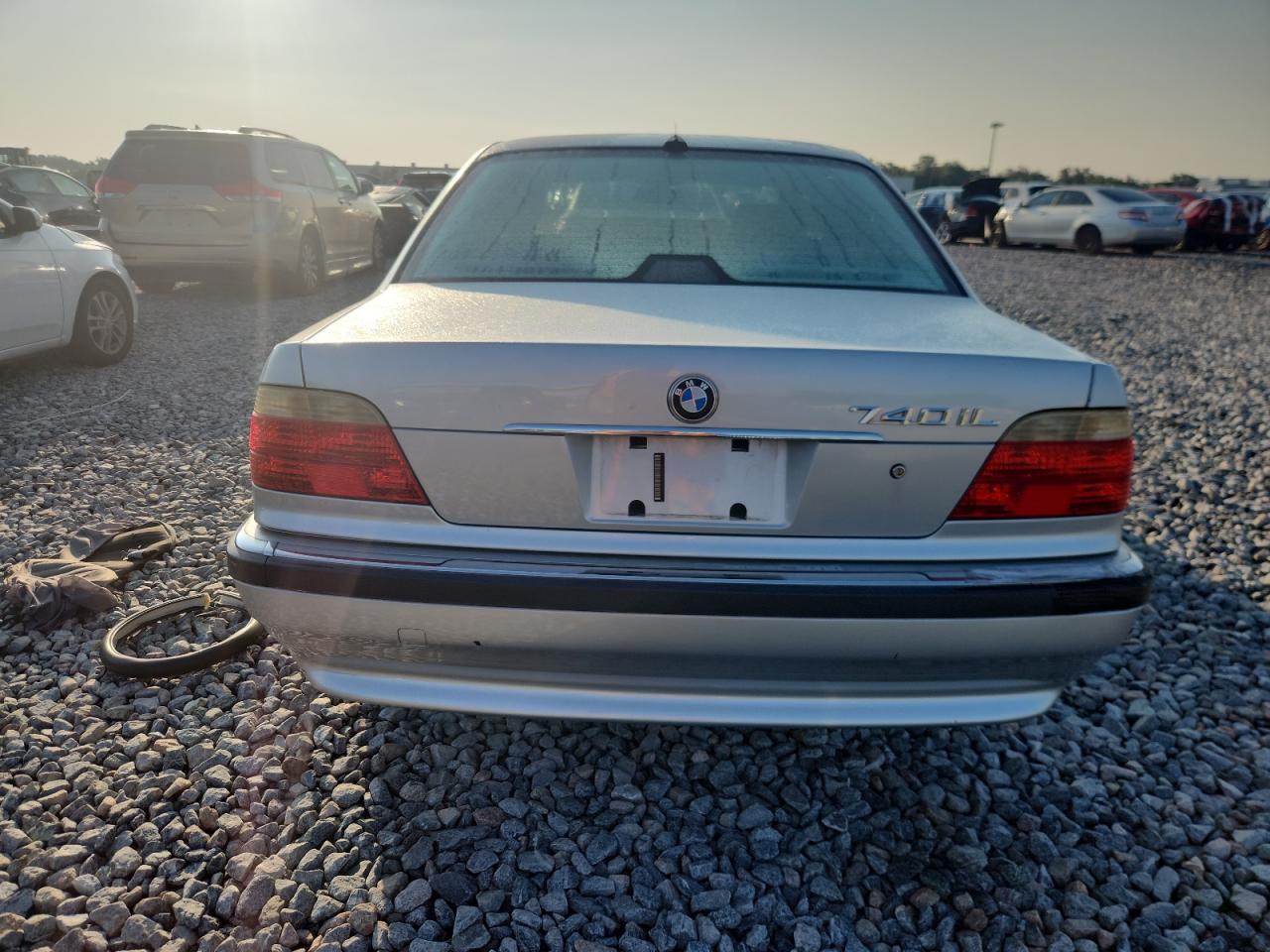 2001 Bmw 740 Il   Silver vin: WBAGH83481DP33473