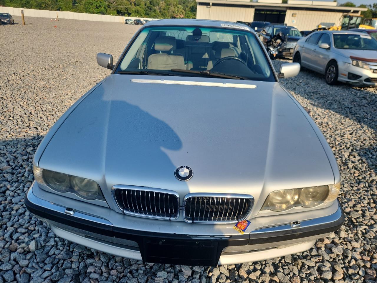 2001 Bmw 740 Il   Silver vin: WBAGH83481DP33473