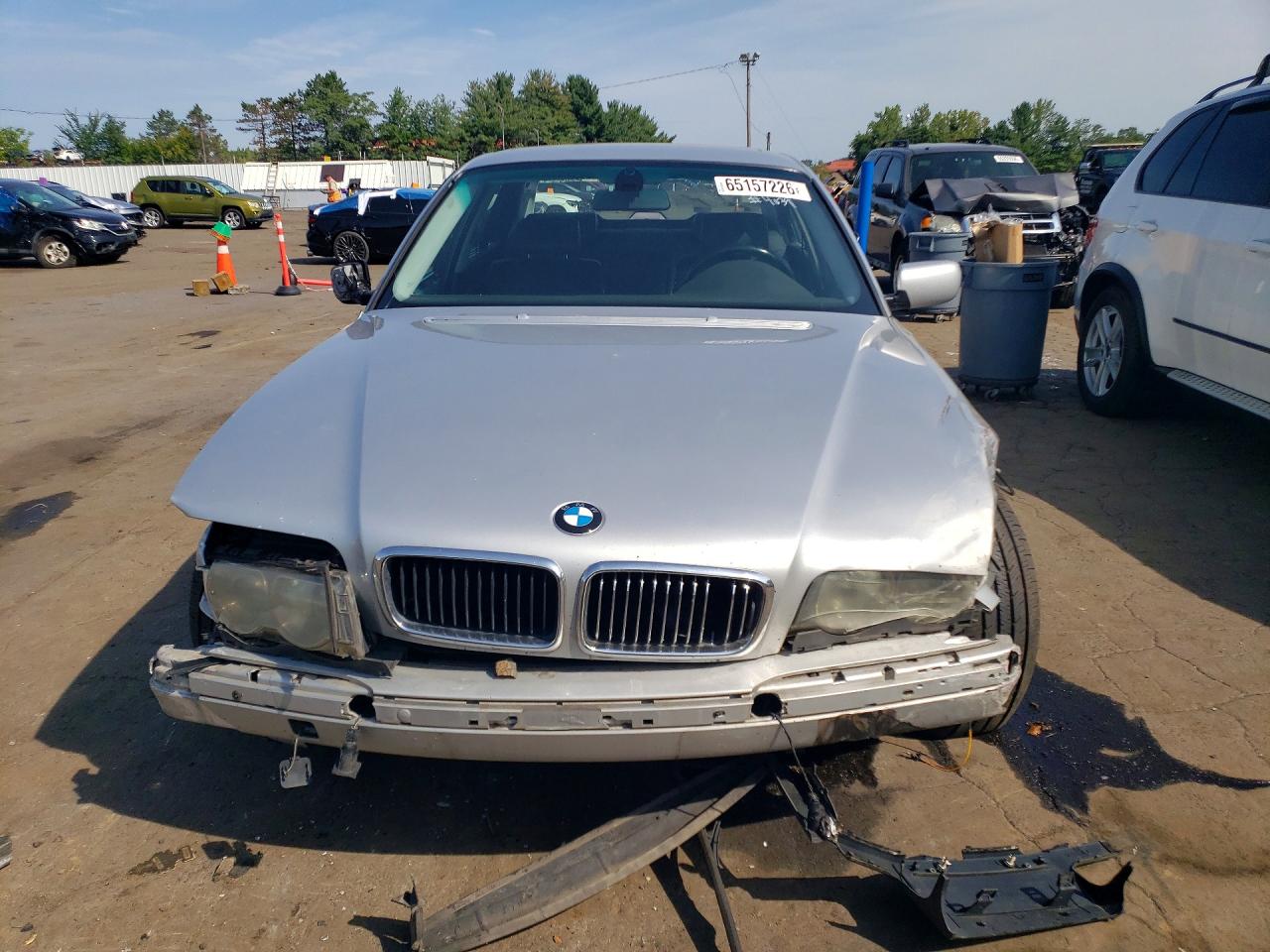 2001 Bmw 740 Il Серебряный vin: WBAGH83481DP34039