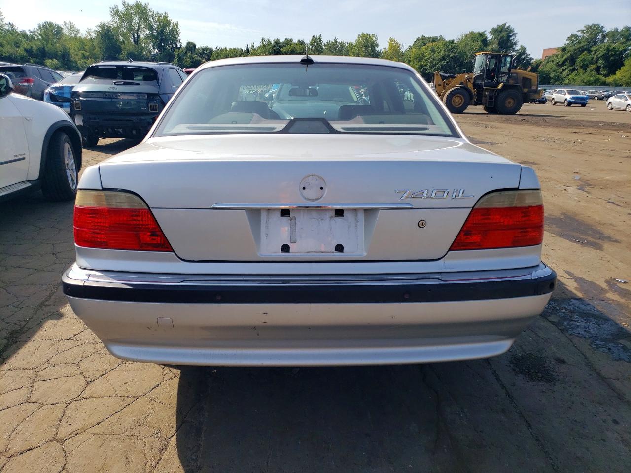 2001 Bmw 740 Il Серебряный vin: WBAGH83481DP34039