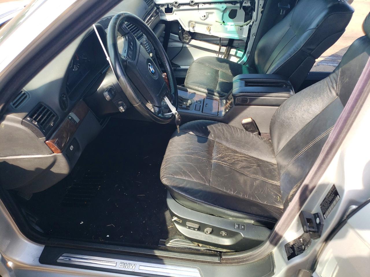 2001 Bmw 740 Il Серебряный vin: WBAGH83481DP34039
