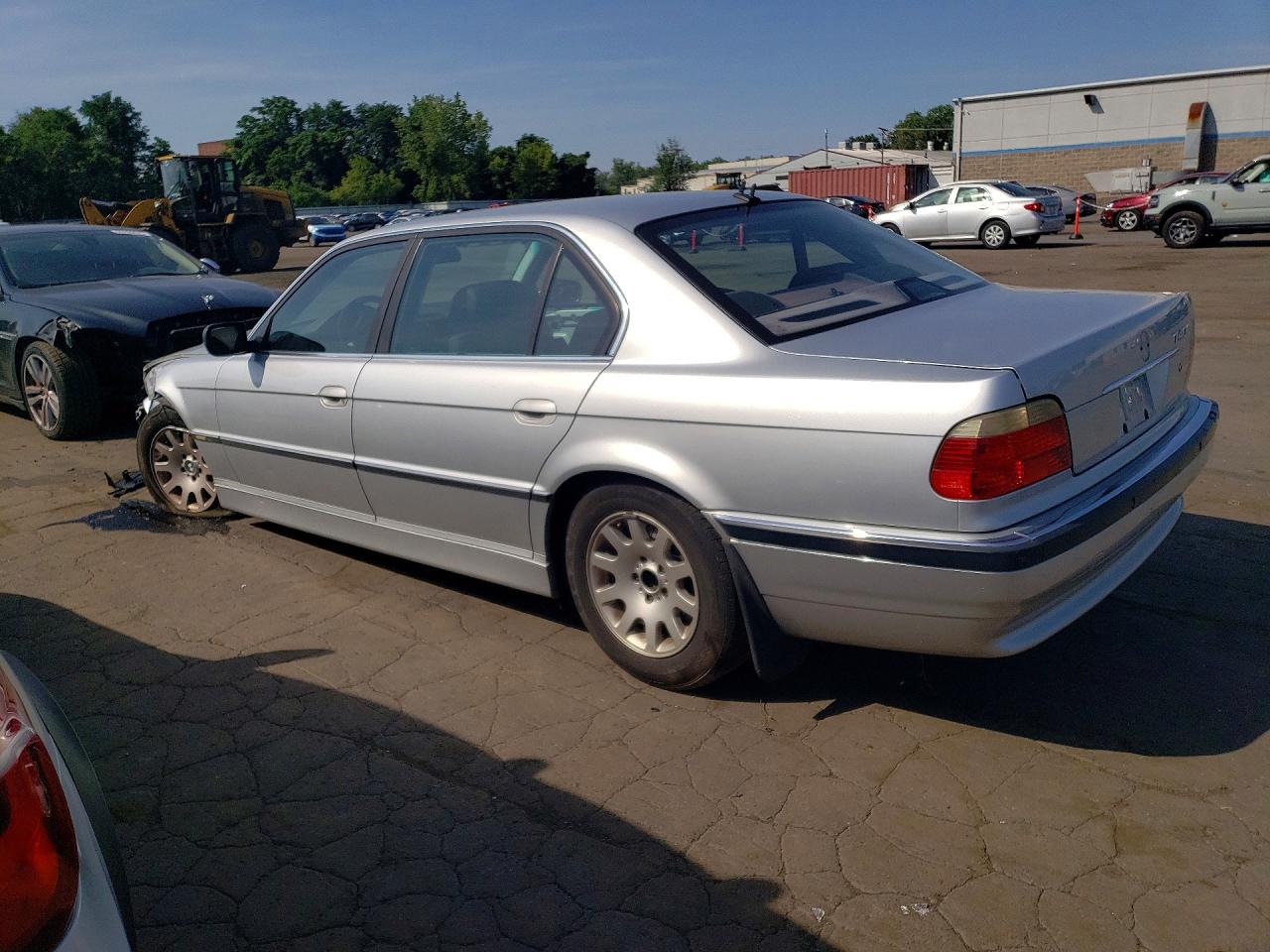 2001 Bmw 740 Il Серебряный vin: WBAGH83481DP34039