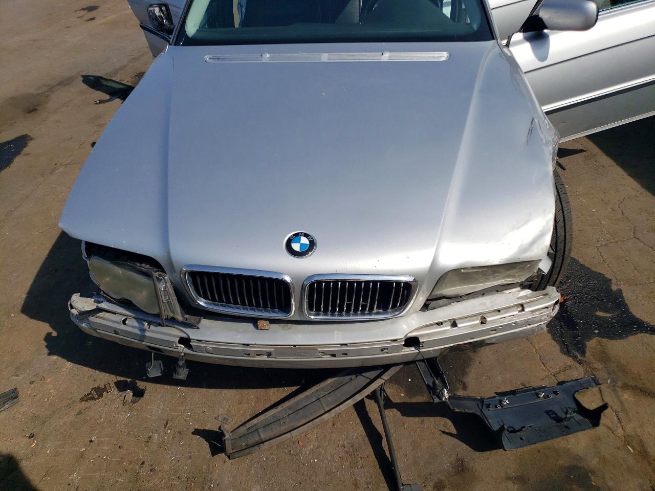 2001 Bmw 740 Il Серебряный vin: WBAGH83481DP34039