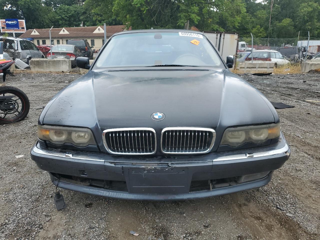 2000 Bmw 740 Il   Blue vin: WBAGH8348YDP07479