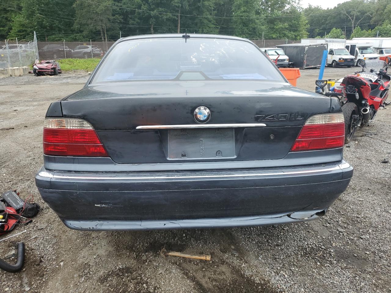 2000 Bmw 740 Il   Blue vin: WBAGH8348YDP07479