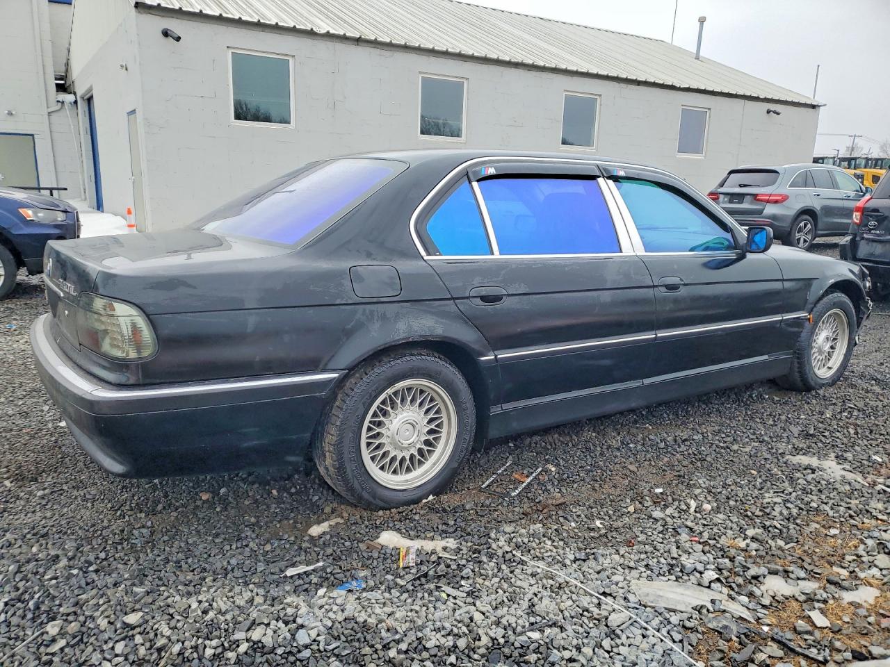 2000 Bmw 740 Il Black vin: WBAGH8348YDP15551