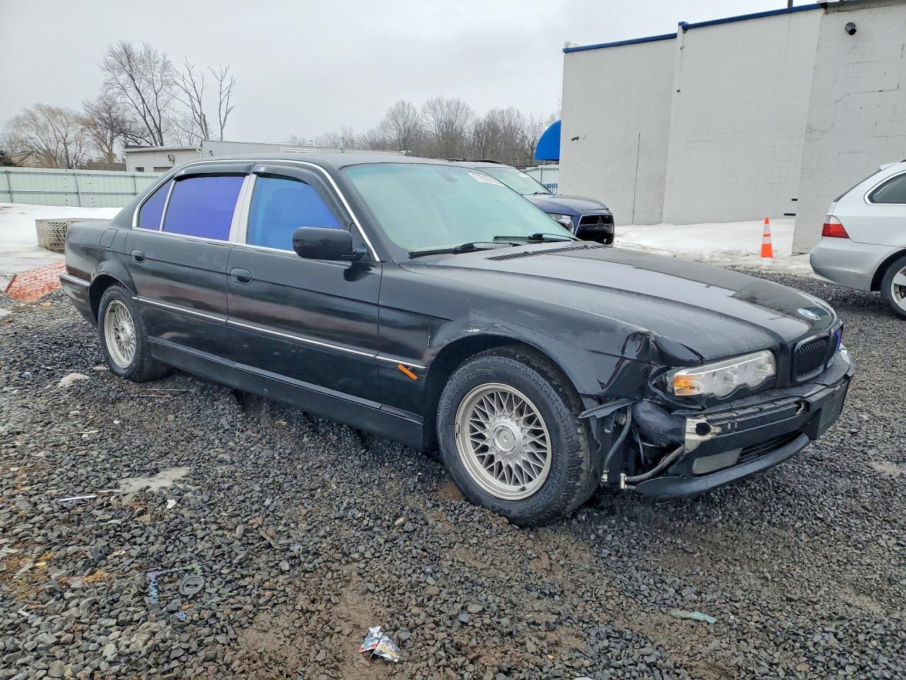 2000 Bmw 740 Il Black vin: WBAGH8348YDP15551