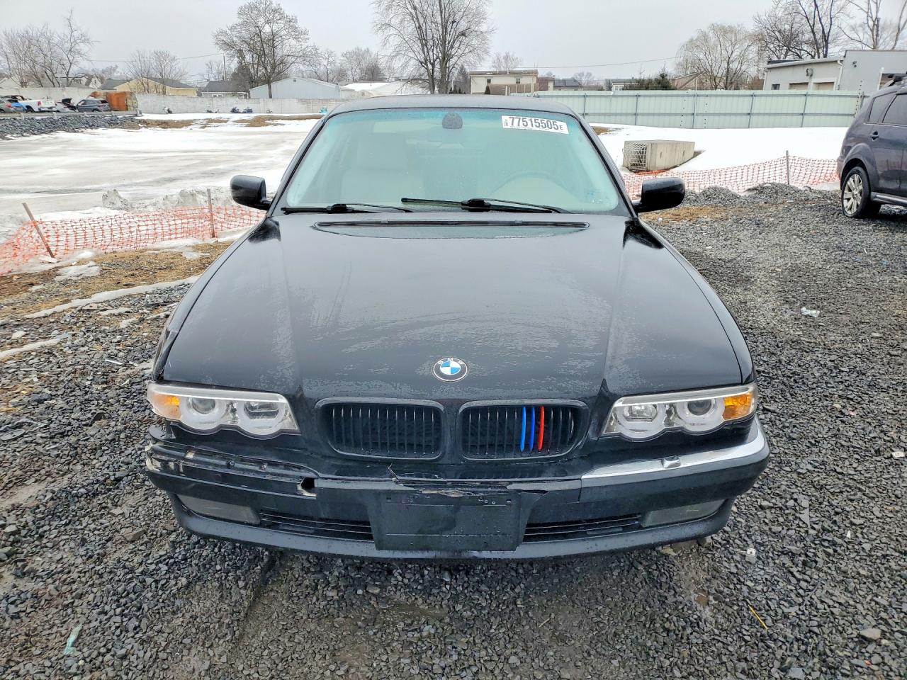 2000 Bmw 740 Il Black vin: WBAGH8348YDP15551