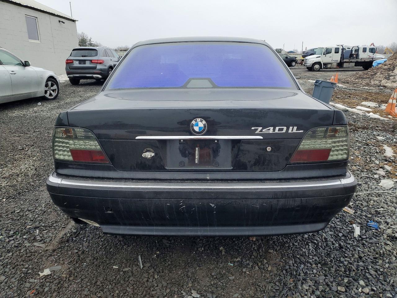 2000 Bmw 740 Il Black vin: WBAGH8348YDP15551
