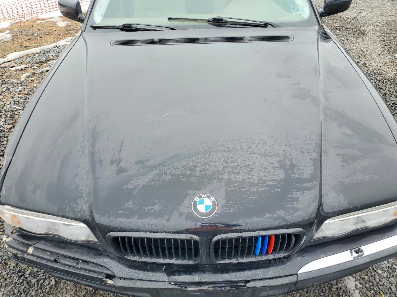 2000 Bmw 740 Il Black vin: WBAGH8348YDP15551