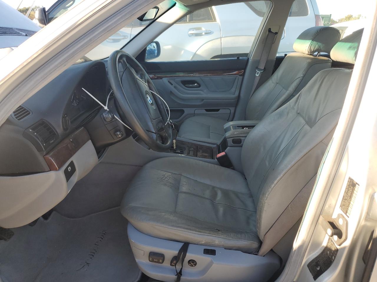 2001 Bmw 740 Il Silver vin: WBAGH83491DP23714