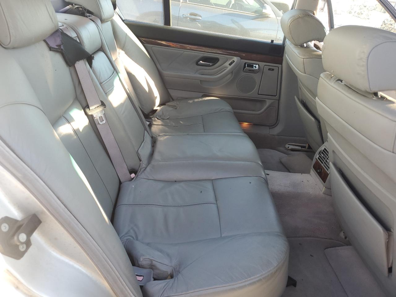 2001 Bmw 740 Il Silver vin: WBAGH83491DP23714