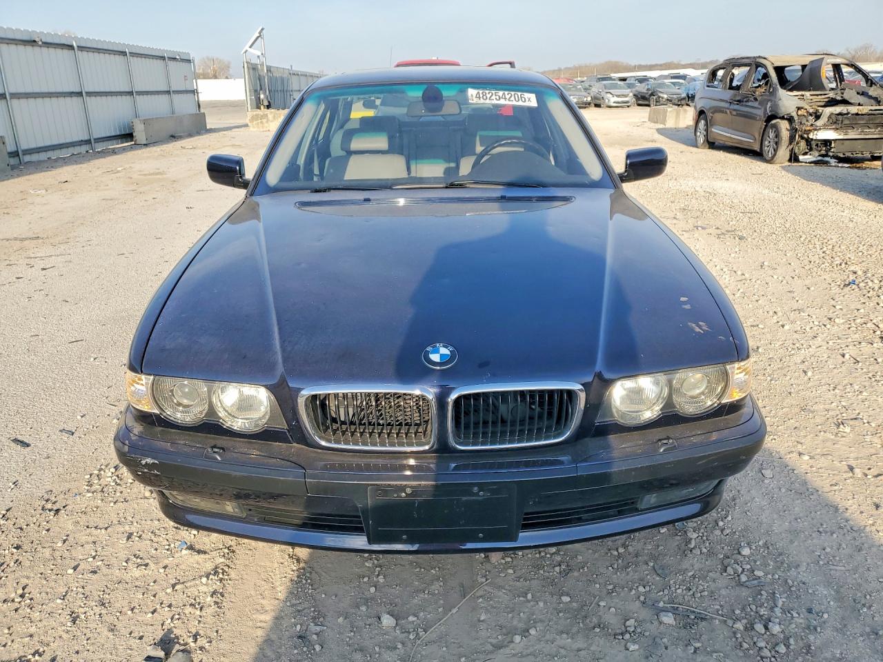 2001 Bmw 740 Il Black vin: WBAGH83491DP23776