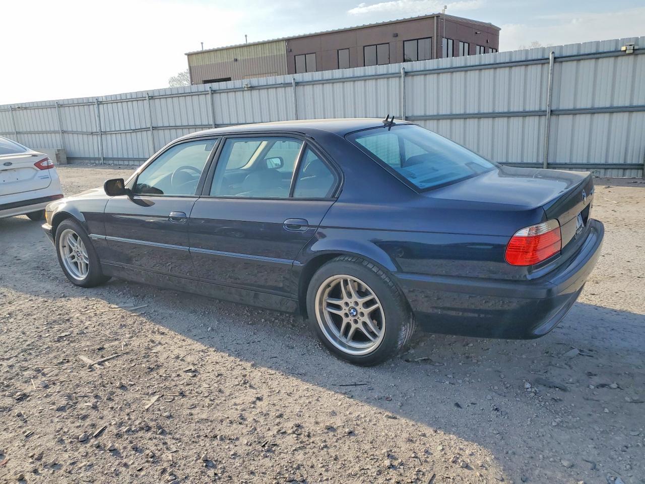 2001 Bmw 740 Il Black vin: WBAGH83491DP23776