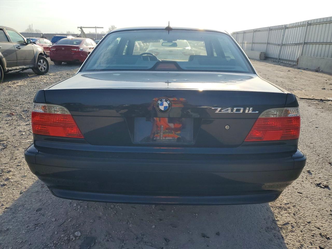 2001 Bmw 740 Il Black vin: WBAGH83491DP23776