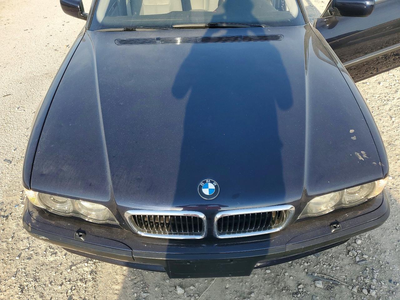 2001 Bmw 740 Il Black vin: WBAGH83491DP23776