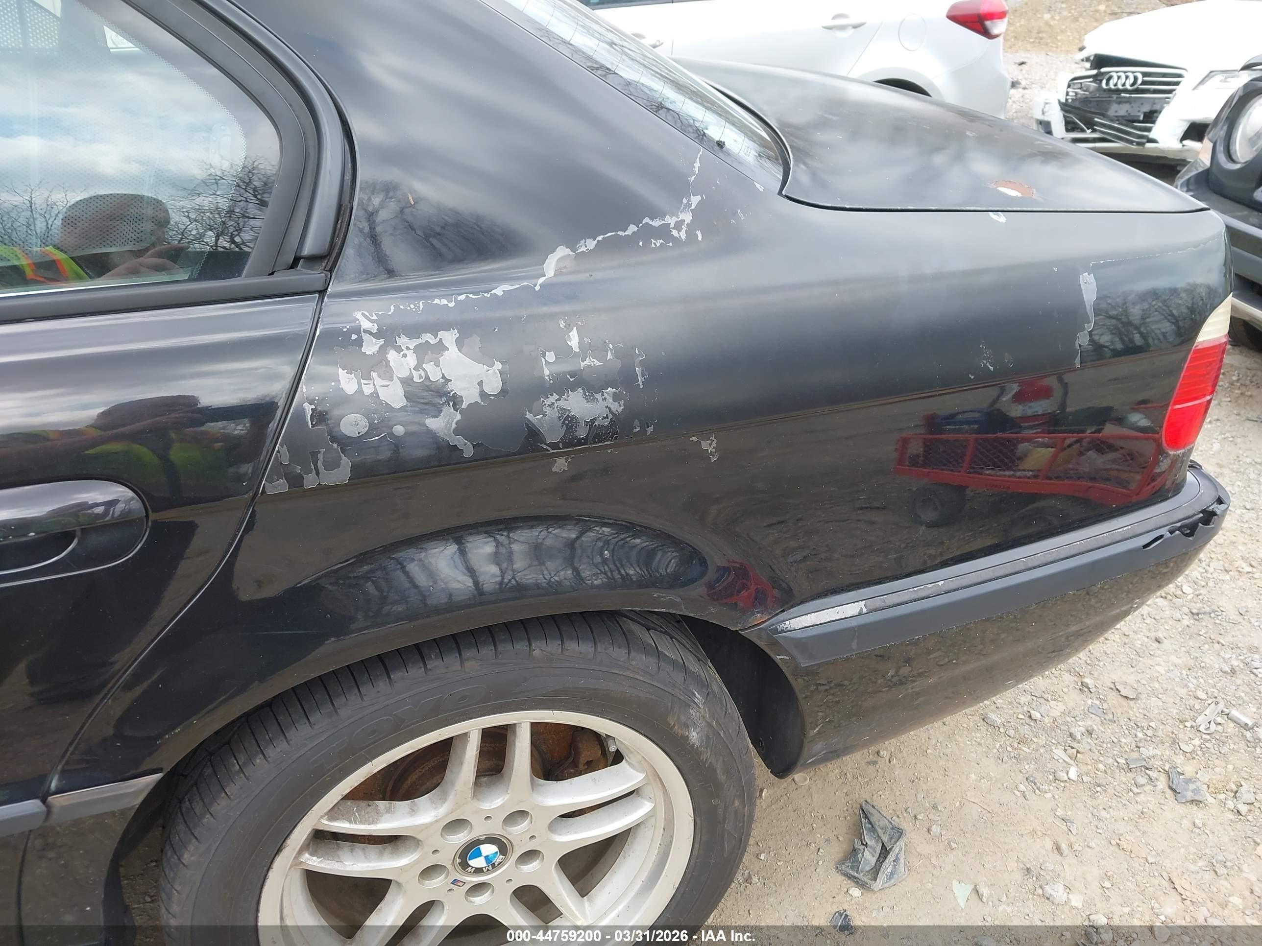 2001 Bmw 740il   Black vin: WBAGH83491DP30193