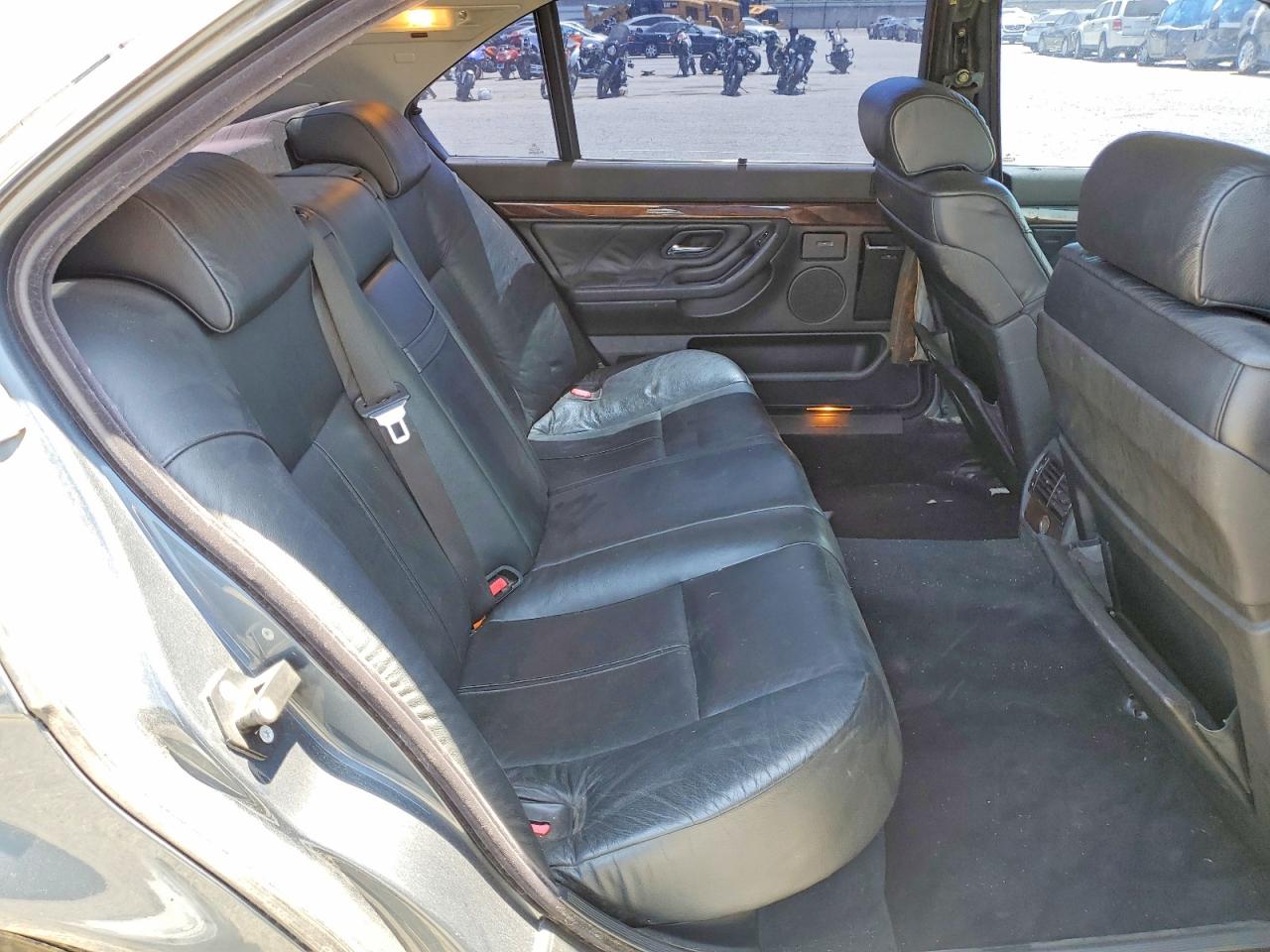 2000 Bmw 740 Il Gray vin: WBAGH8349YDP13176