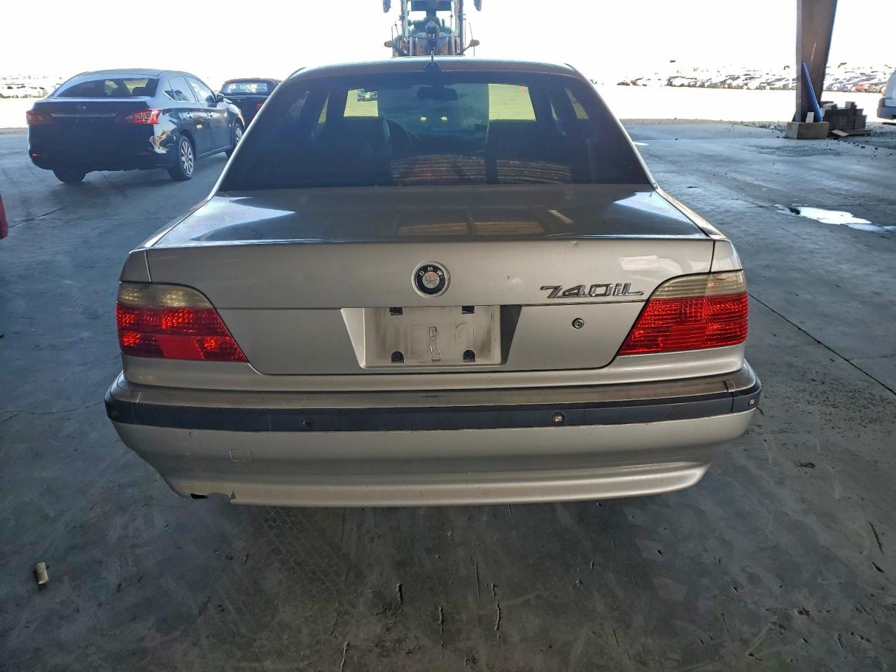 2001 Bmw 740 Il Silver vin: WBAGH834X1DP18537