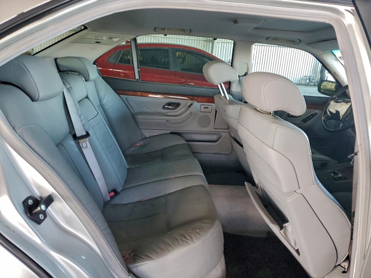 2001 Bmw 740 Il Silver vin: WBAGH834X1DP18537