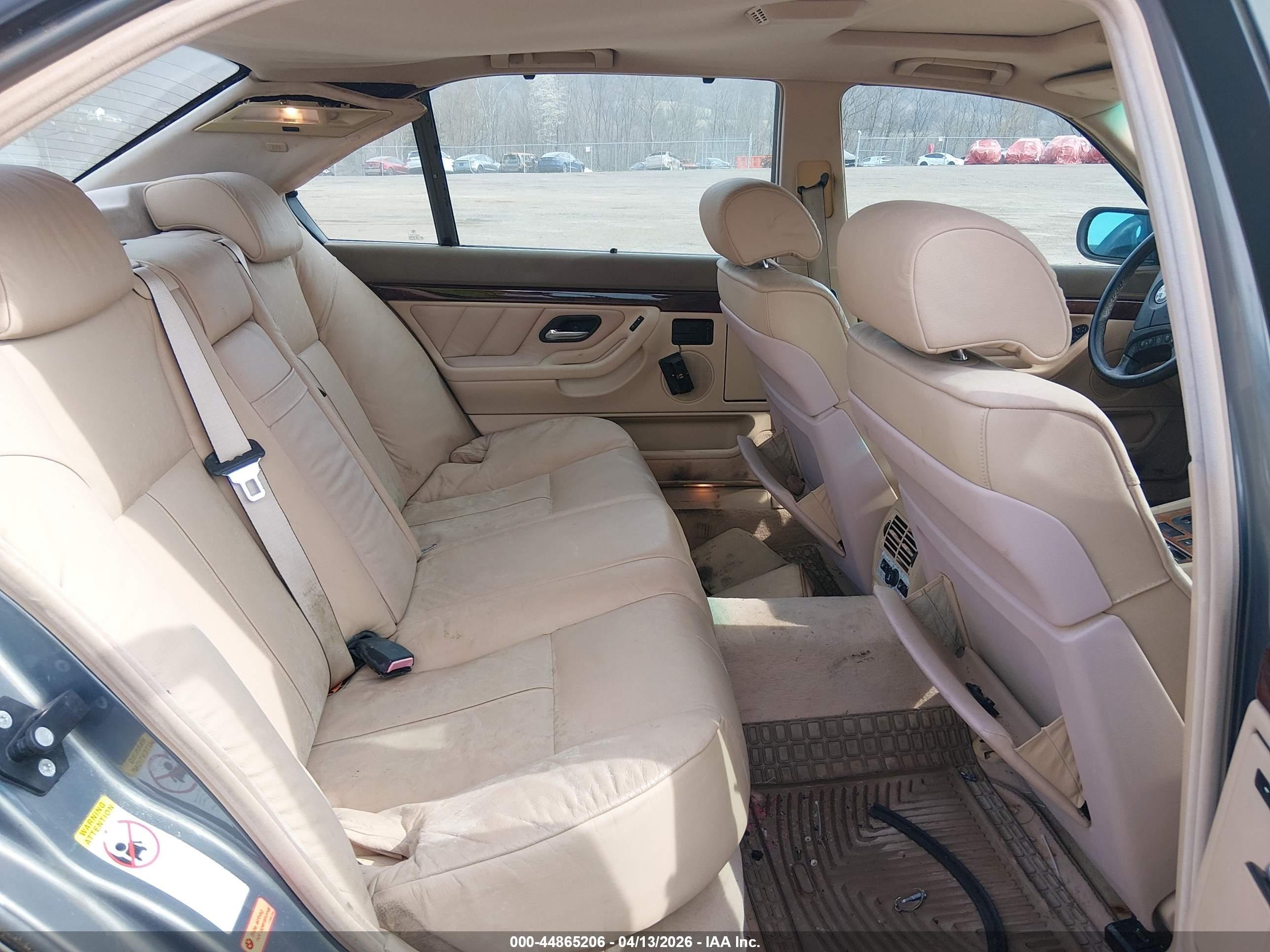 2001 Bmw 740il   Light Blue vin: WBAGH834X1DP21227