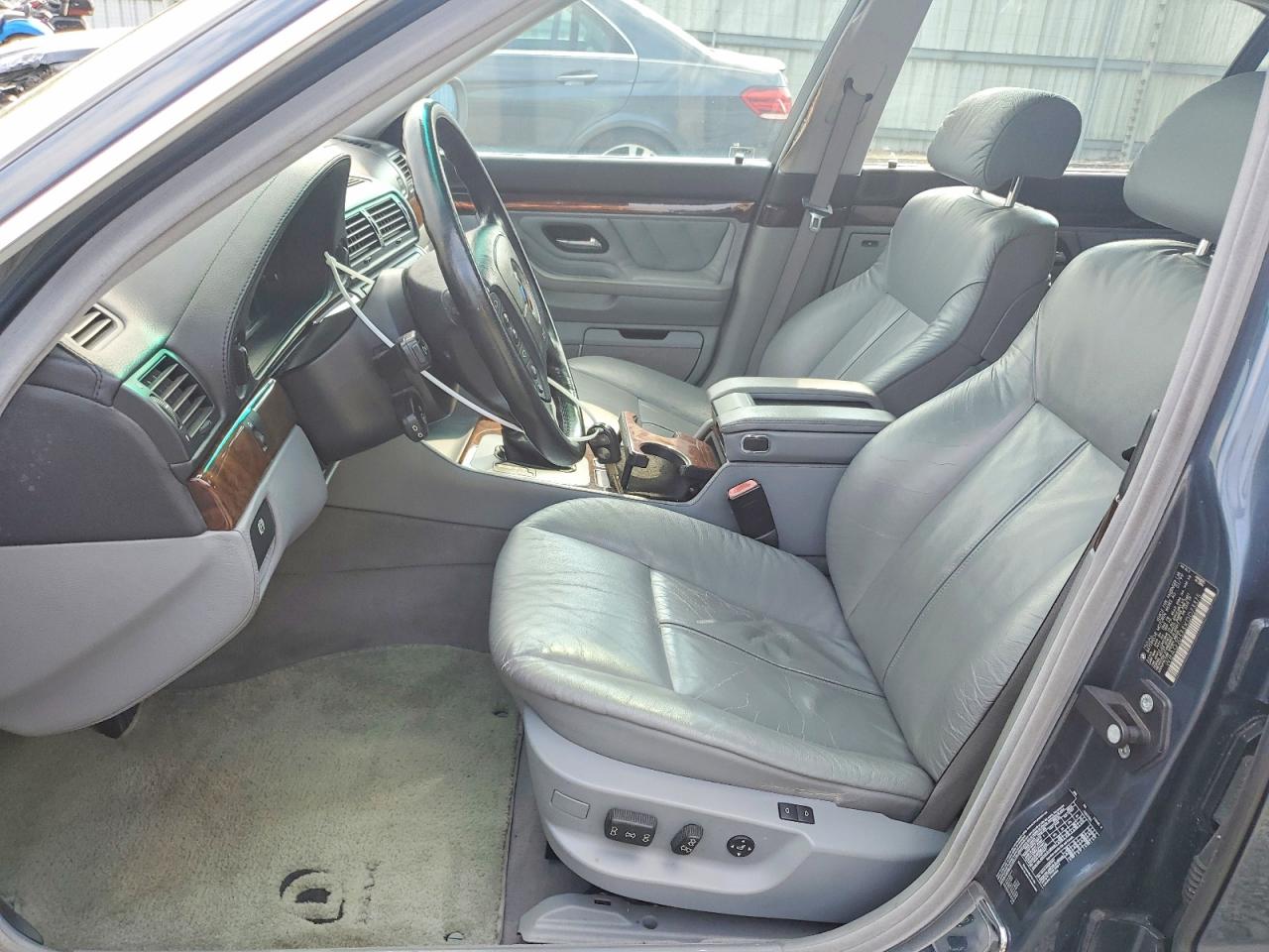 1999 Bmw 750 Il Gray vin: WBAGJ0333XDD73375
