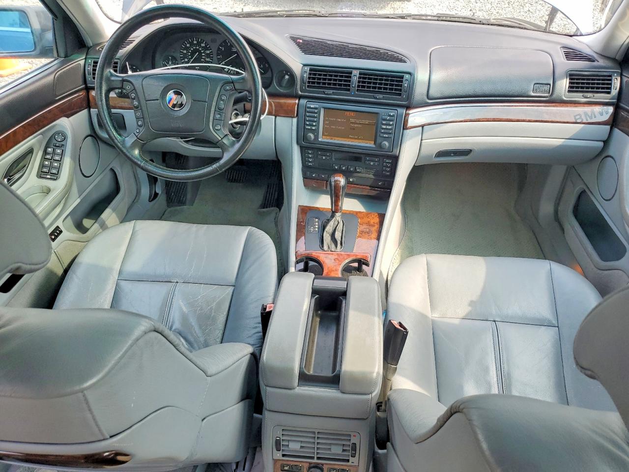 1999 Bmw 750 Il Gray vin: WBAGJ0333XDD73375