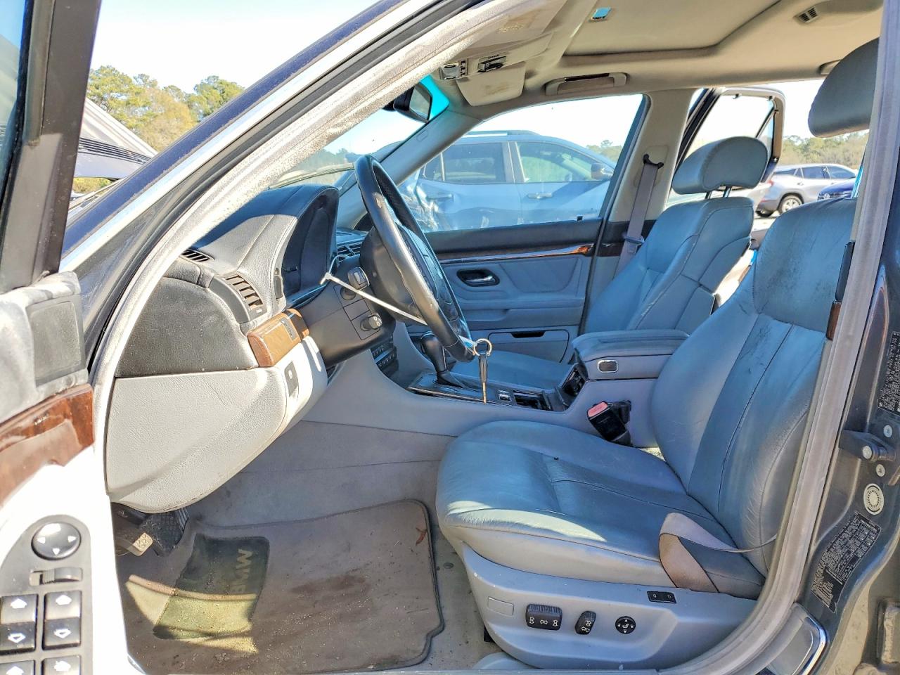 2000 Bmw 750 Il Gray vin: WBAGJ0342YDD73667