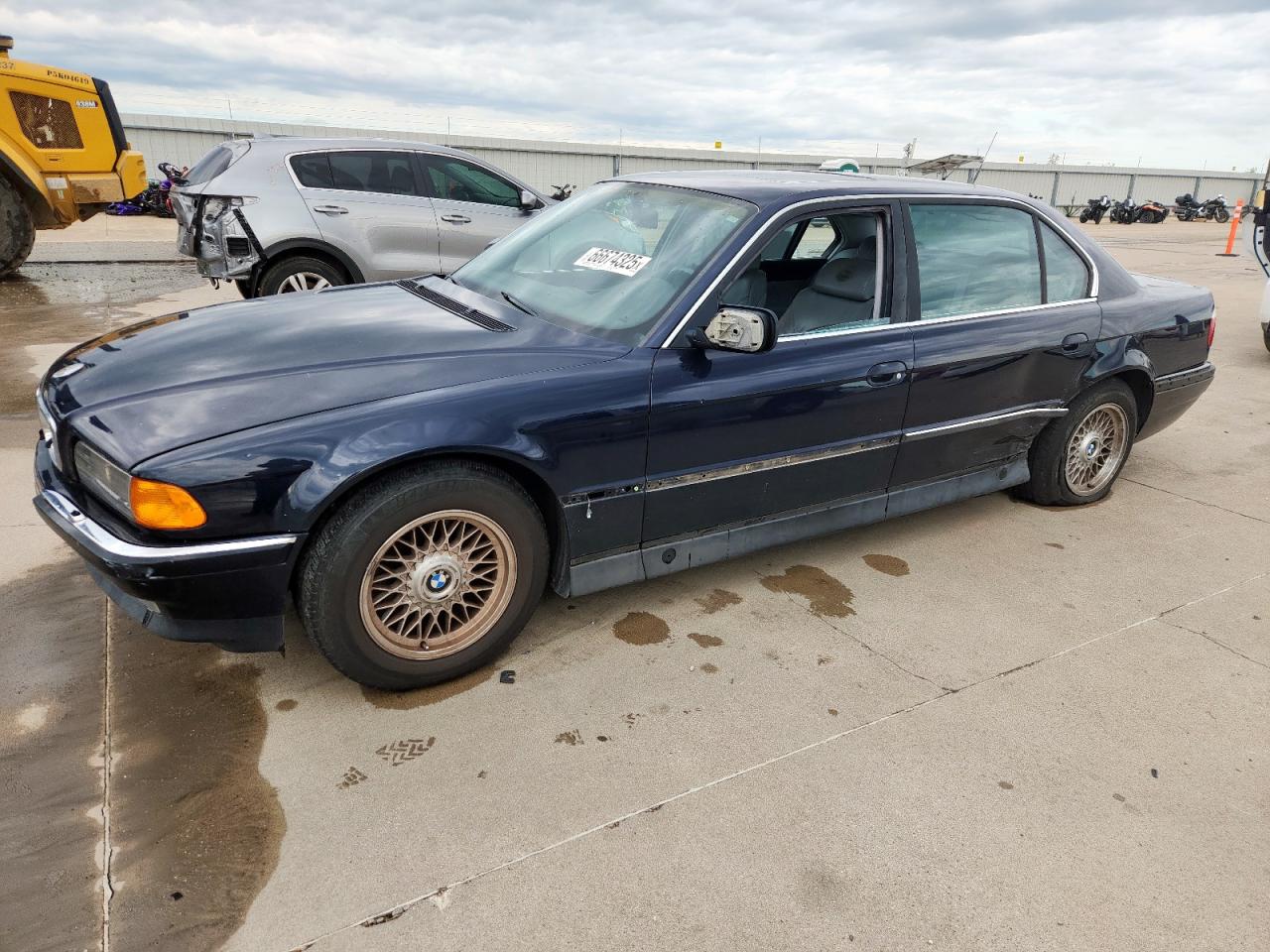 1997 Bmw 740 Il   Синий vin: WBAGJ8322VDL43008
