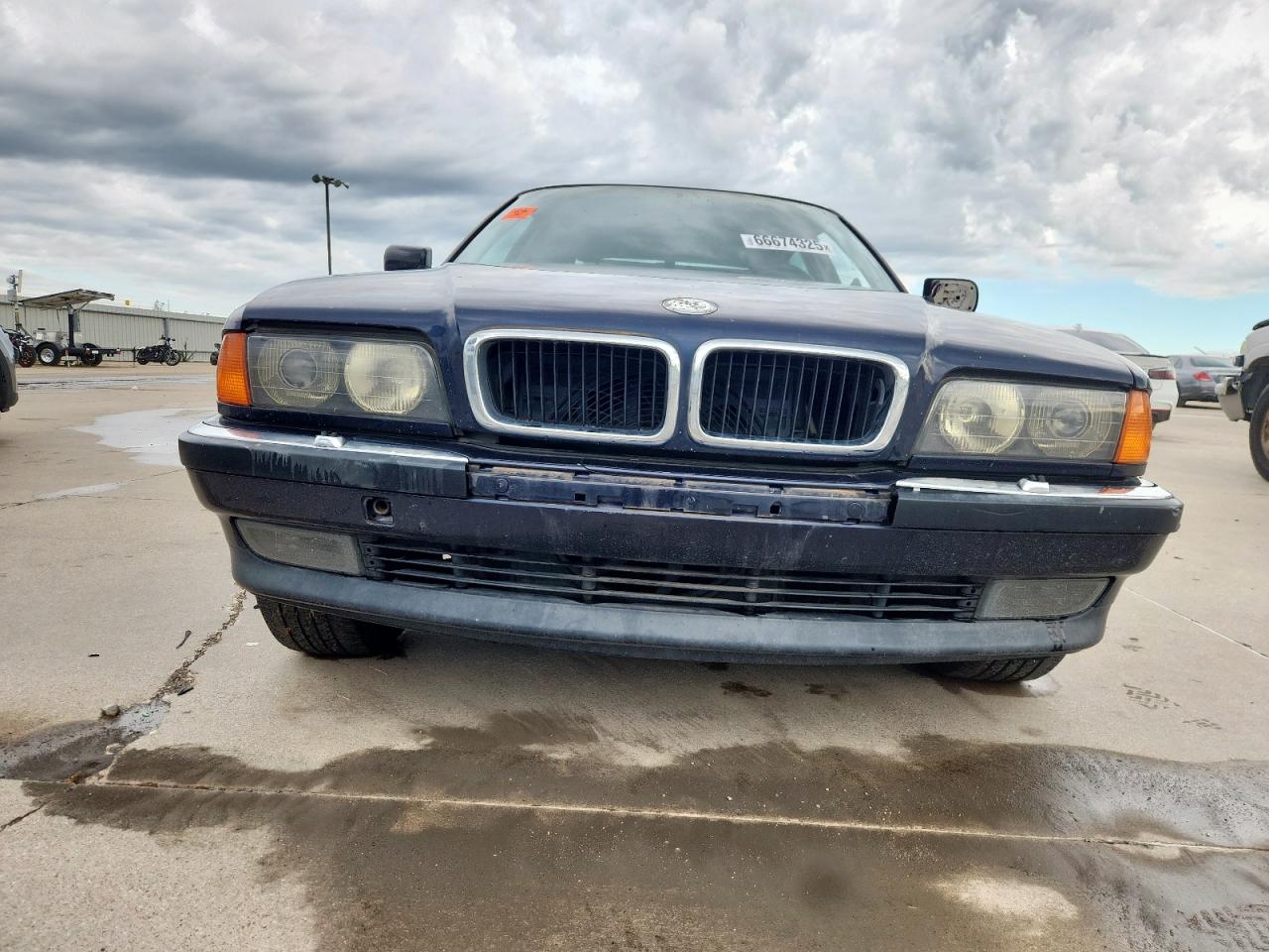 1997 Bmw 740 Il   Blue vin: WBAGJ8322VDL43008