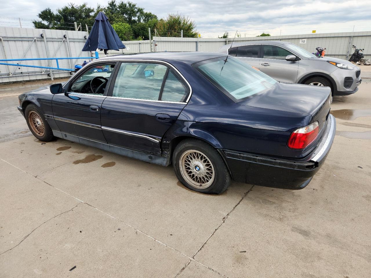 1997 Bmw 740 Il   Blue vin: WBAGJ8322VDL43008
